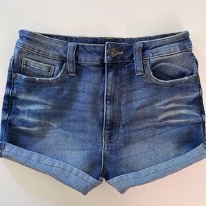 Kendall and Kyle Blue Jean Shorts
